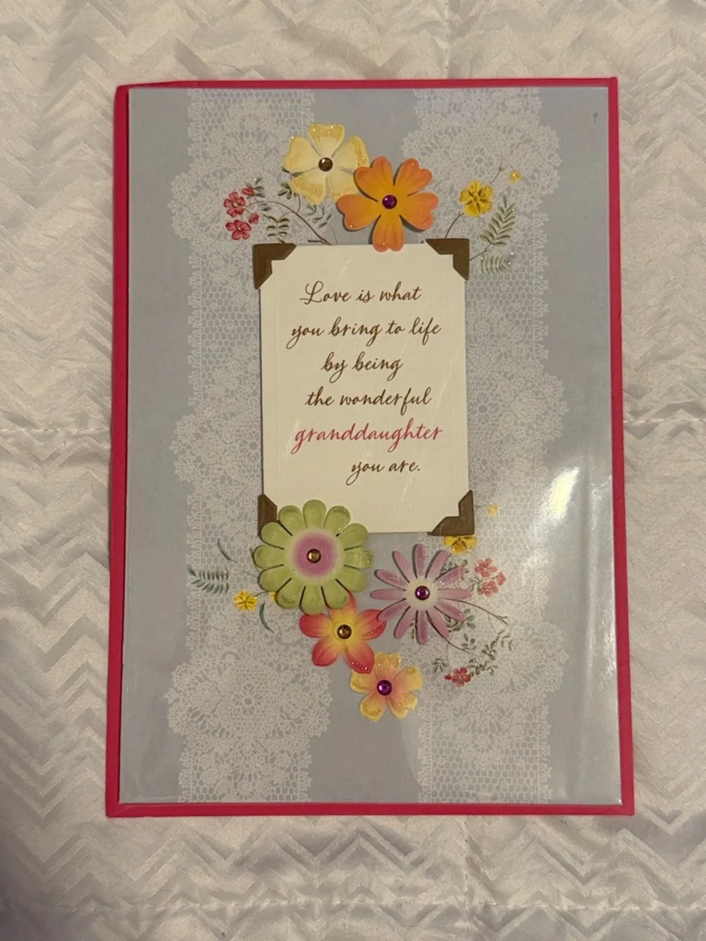 🌻 Bundle of 2 Hallmark Granddaughter Birthday Cards